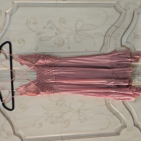 NWT Free People One Adella Rose Slip Dress Sz S/P - Picture 7 of 9